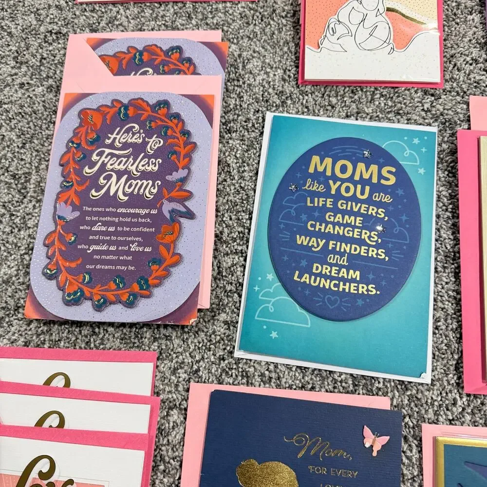 Large Lot of 47 HALLMARK Luxury Mother's Day Cards with Envelopes Included!